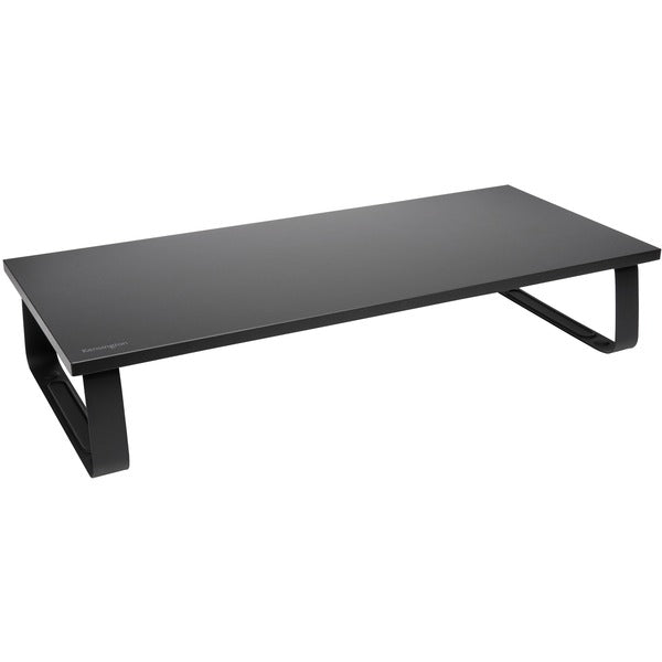 Kensington Extra Wide Monitor Stand - Up to 32" Screen Support - 44 lb (19958.06 g) Load Capacity - 2.40" (60.96 mm) Height x 25.33" (643.38 mm) Width x 11.40" (289.56 mm) Depth - Steel - Black