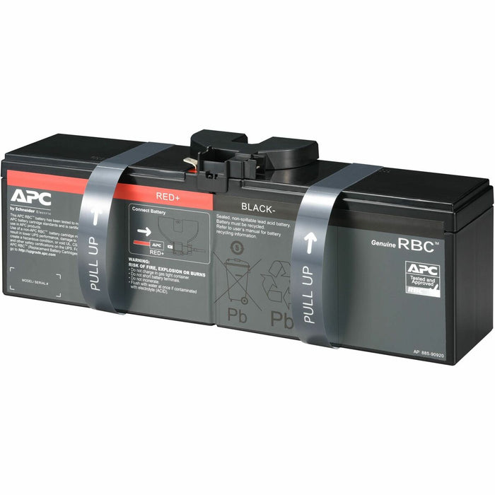 APC Replacement Battery Cartridge for Back-UPS, 12V 9.4Ah lead-acid battery, 2-year repair or replace warranty - Lead Acid - Maintenance-free/Sealed/Leak Proof - Hot Swappable - 3 Year Minimum Battery Life - 5 Year Maximum Battery Life