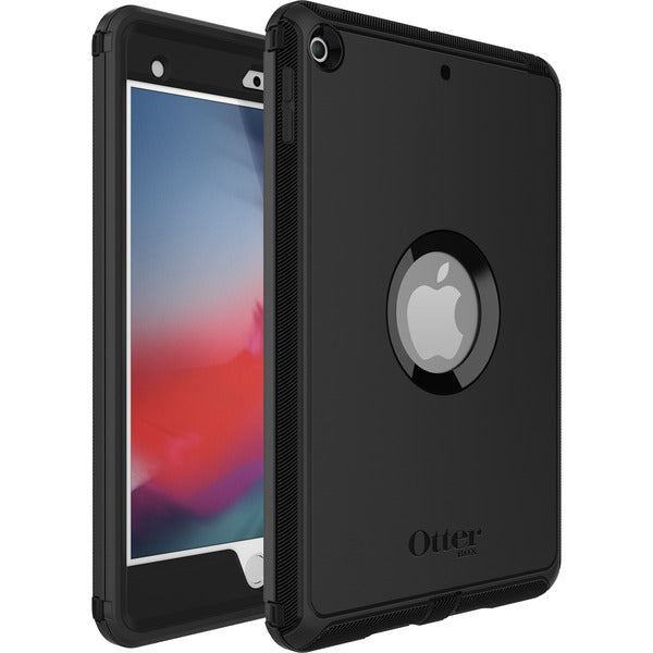 OtterBox iPad mini (5th Gen) Defender Series Case - For Apple iPad mini (5th Generation) Tablet - Black - Dust Resistant, Drop Resistant, Scrape Resistant, Dirt Resistant, Debris Resistant - Polycarbonate, Synthetic Rubber, Polyester - Retail - 1