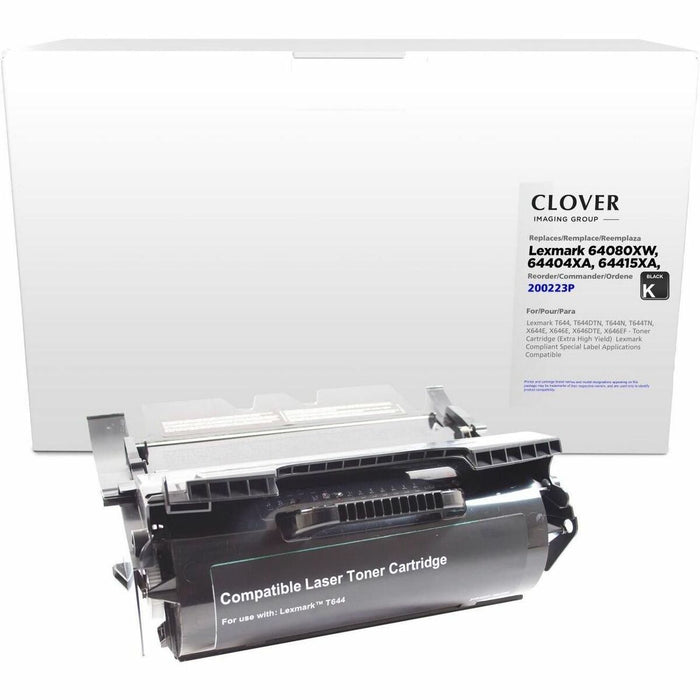 CIG Remanufactured Extra High Yield Laser Toner Cartridge Lexmark 0064404XA, Lexmark 0064415XA, Lexmark 0064435XA, Lexmark 0064480XW, Lexmark 00X644X01A, Lexmark 00X644X11A, Lexmark 00X644X21A, Lexmark 064404XA, Lexmark 064415XA, Lexmark 064435XA, Lexmark