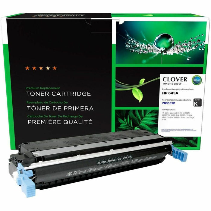 CIG Remanufactured Laser Toner Cartridge 645A, EP-86BK (Canon 6830A005, Canon EP-86BK, HP 645A, HP C9730A) - Black Each - 13,000 Pages