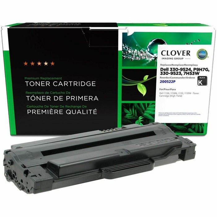 CIG Remanufactured High Yield Laser Toner Cartridge Dell 330-9523, Dell 330-9524, Dell 7H53W, Dell P9H7G - Black - 1 Each - 2,500 Pages
