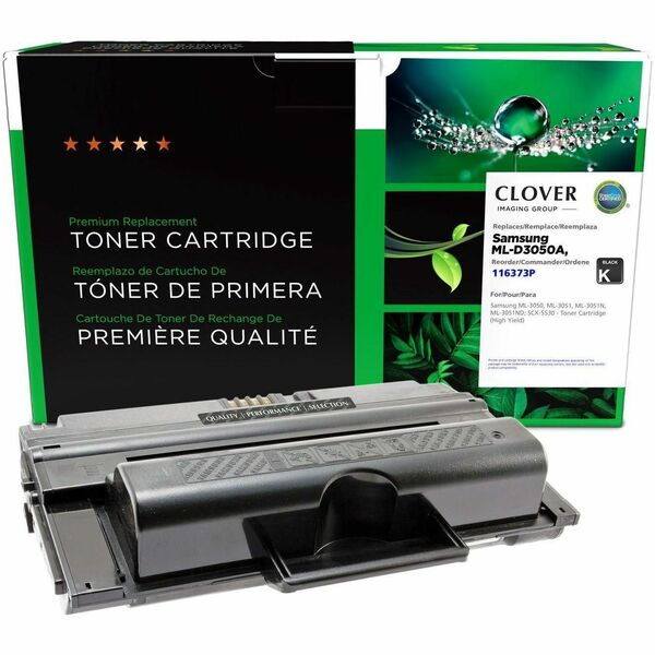 CIG Remanufactured High Yield Laser Toner Cartridge Samsung ML-D3050A, Samsung ML-D3050B, Samsung MLD-3050A, Samsung MLD-3050A/ELS, Samsung MLD-3050B, Samsung MLD-3050B/ELS - Black Each - 8,000 Pages