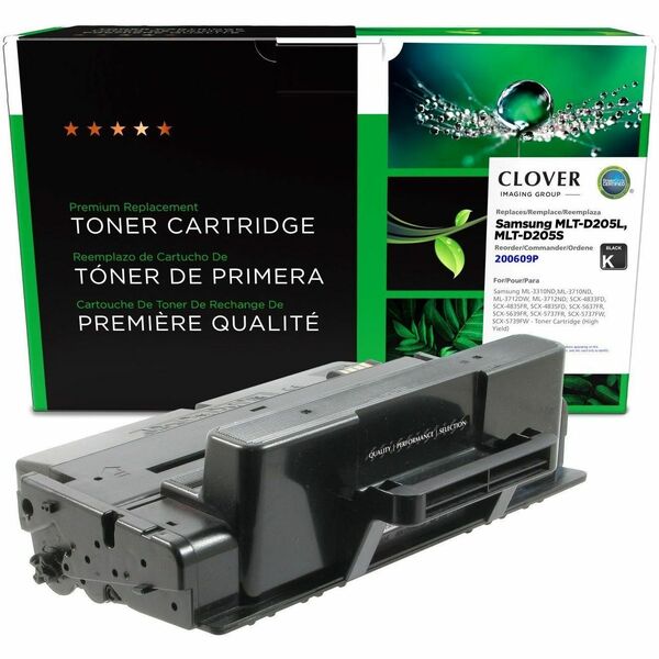 CIG Remanufactured High Yield Laser Toner Cartridge Samsung 205L, Samsung 205S, Samsung MLT-D205L, Samsung MLT-D205L/ELS, Samsung MLT-D205S, Samsung MLT-D205S/ELS - Black - 1 Each - 5,000 Pages