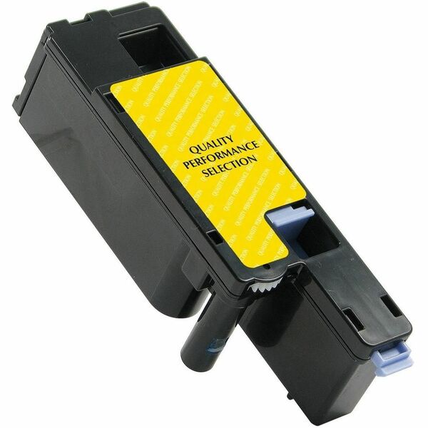 CIG Premium Remanufactured High Yield Laser Toner Cartridge - Single Pack D1250, W8X8P, DG1TR (Dell 331-0779, Dell 332-0408, Dell 4NKC7, Dell 593-11147, Dell DG1TR, Dell J95NM, Dell W8X8P) - Yellow - 1 Each - 1,400 Pages