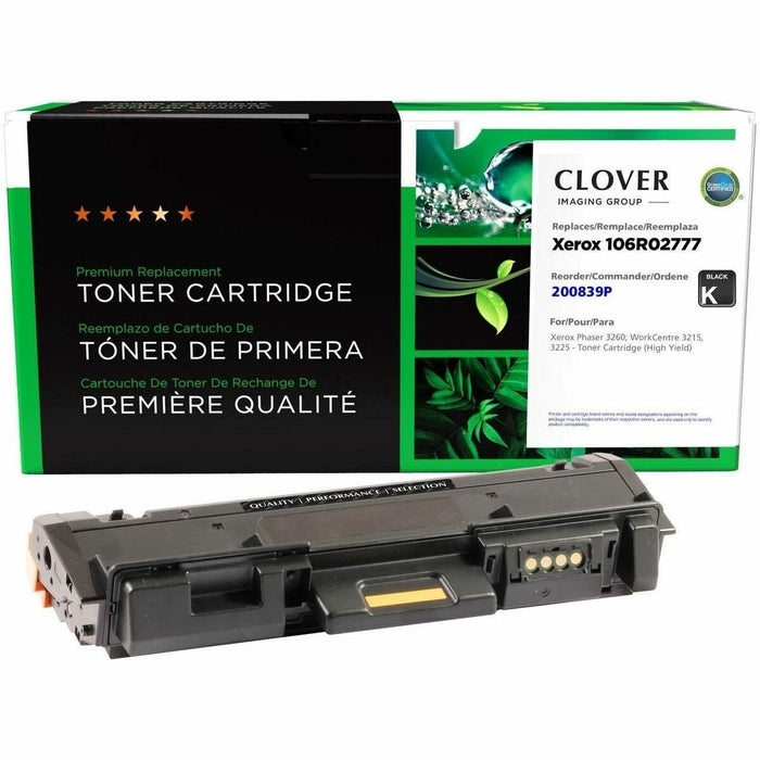 CIG Remanufactured High Yield Laser Toner Cartridge 106R02777 - Black - 1 Each - 3,000 Pages