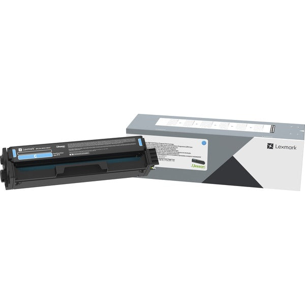 Lexmark Unison Original Standard Yield Laser Toner Cartridge - Cyan - 1 Each - 1500 Pages