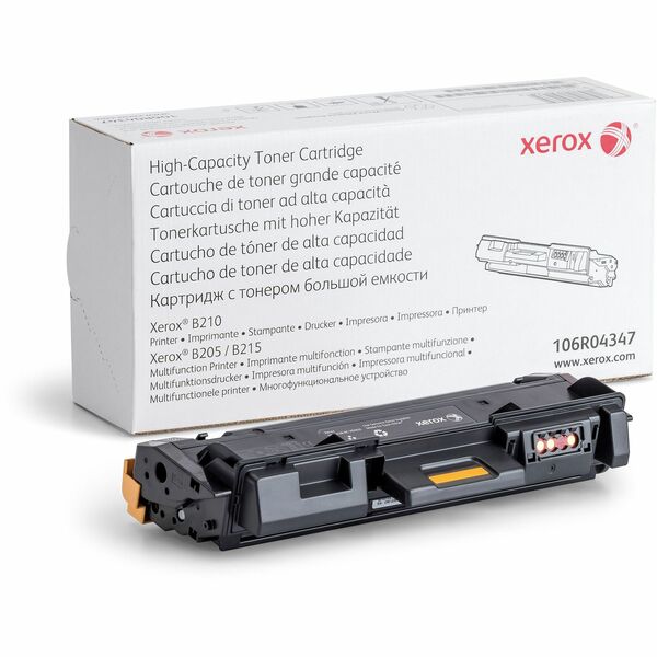 Xerox Original High Yield Laser Toner Cartridge - Black - 1 Each - 3000 Pages