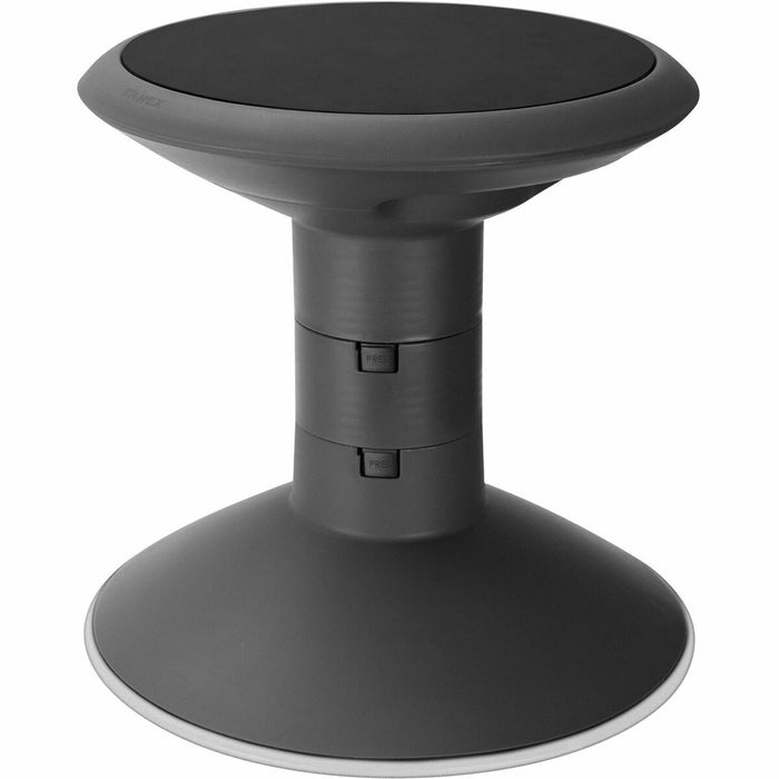 Storex Wiggle Stool - Black - 1 Each