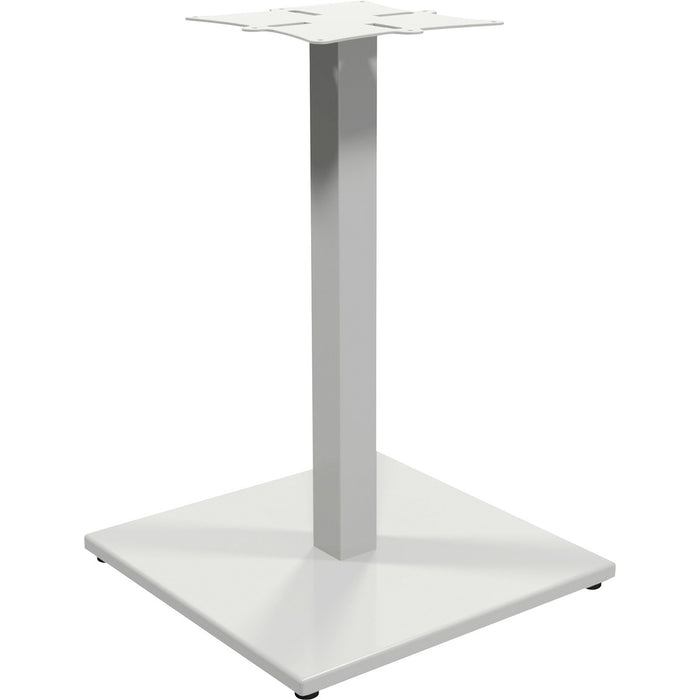 Heartwood 900- Square Metal Base - 28" (711.20 mm) Height x 19.8" (501.65 mm) Width x 19.8" (501.65 mm) Depth - Material: Metal - Finish: White, Powder Coated - 1 Each