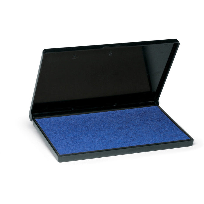 Trodat Re-Inkable Stamp Pads - 2.76" (70 mm) Height x 4.33" (110 mm) Width - Blue Ink - 1 Each