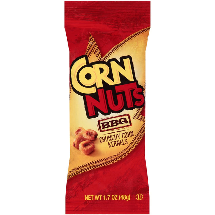 Corn Nuts BBQ Crunchy Corn Kernels - Barbeque - 1.69 oz (48 g) - 18.0 / Box