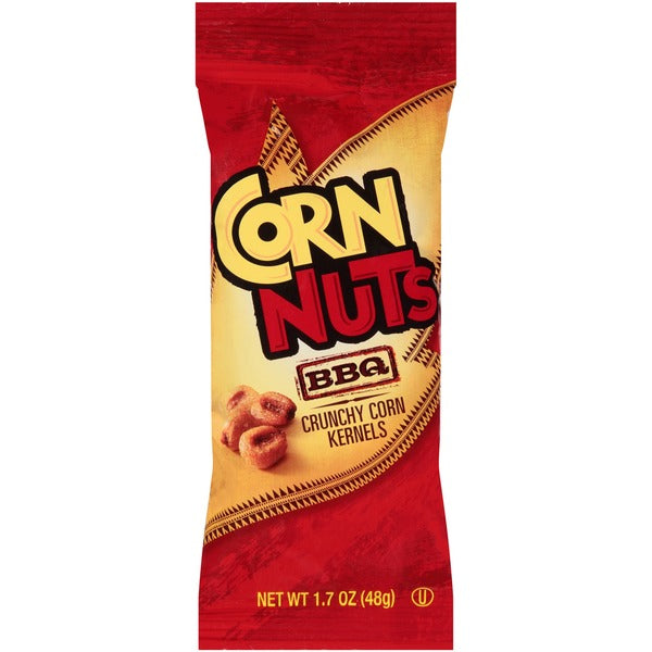 Corn Nuts BBQ Crunchy Corn Kernels - Barbeque - 1.69 oz (48 g) - 18.0 / Box