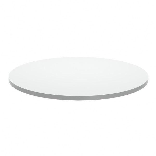 Heartwood 36" Round Top - x 1" (25.40 mm) Thickness x 36" (914.40 mm) Diameter - Material: Thermofused Laminate (TFL) - Finish: Hi-pressure White - Durable, Long Lasting, Eco-friendly - 1 Each