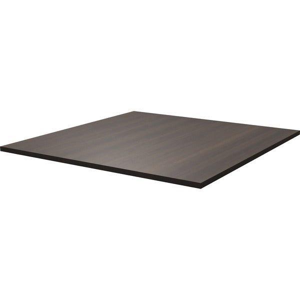 Heartwood 48" Square Top - 47.5" (1206.50 mm) Width x 47.5" (1206.50 mm) Depth x 1" (25.40 mm) Thickness - Material: Thermofused Laminate (TFL), Wood Grain, Particleboard - Finish: Evening Zen - 1 Each