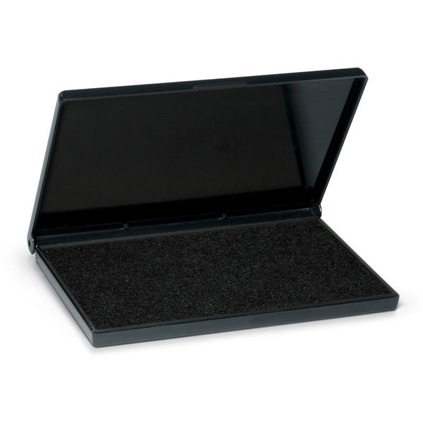 Trodat Stamp Pad - 2.76" (70 mm) Height x 4.33" (110 mm) Width - Black Ink - Plastic - 1 Each