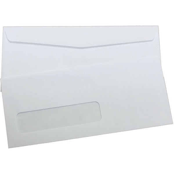 Supremex Commercial Envelope #9, White, 500/Box - Commercial - #9 - 8 7/8" (225.43 mm) Width x 3 7/8" (98.43 mm) Length - 24 lb (10886.22 g) - Gummed Flap - White Wove - 500 / Box