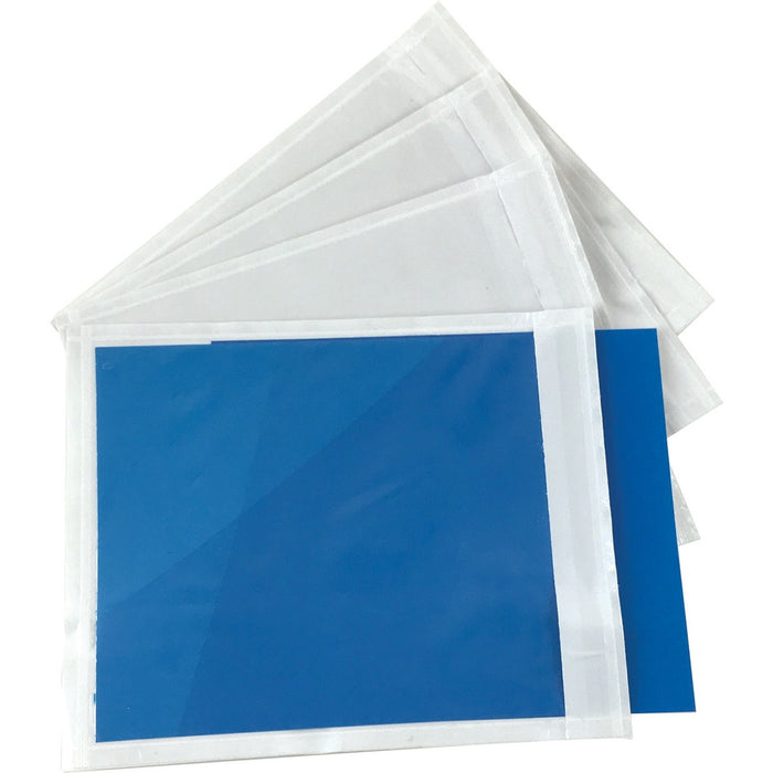 Spicers Paper Envelope - Packing List - 5 1/2" (139.70 mm) Width x 4 1/2" (114.30 mm) Length - Clear - 1000 / Carton
