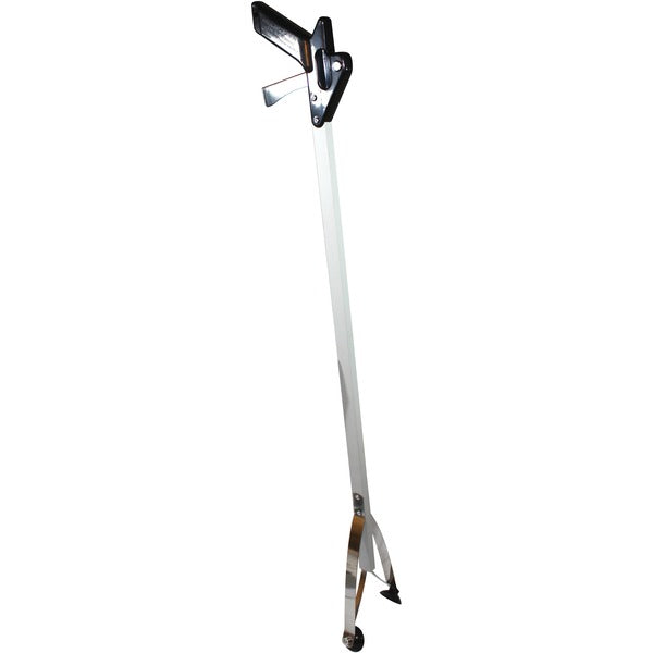 Globe EZ Grabber - 36" (914.40 mm) Length - Silver, Black - Aluminum - Durable, Rubber Grip, Lightweight - 1 Each