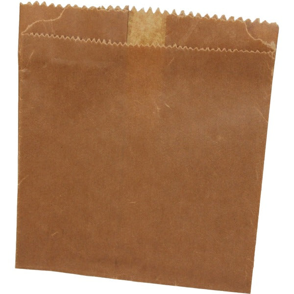 Globe Sanitary Napkin Waxed Bags 500 per case - 9.50" (241.30 mm) Length x 7.50" (190.50 mm) Width x 3.50" (88.90 mm) Depth - Brown - Wax - Sanitary Napkin - 500 / Carton