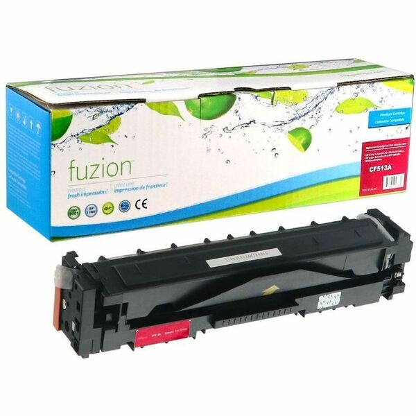 fuzion - Alternative for HP CF513A (204A) Compatible Toner - Magenta - 900 Pages