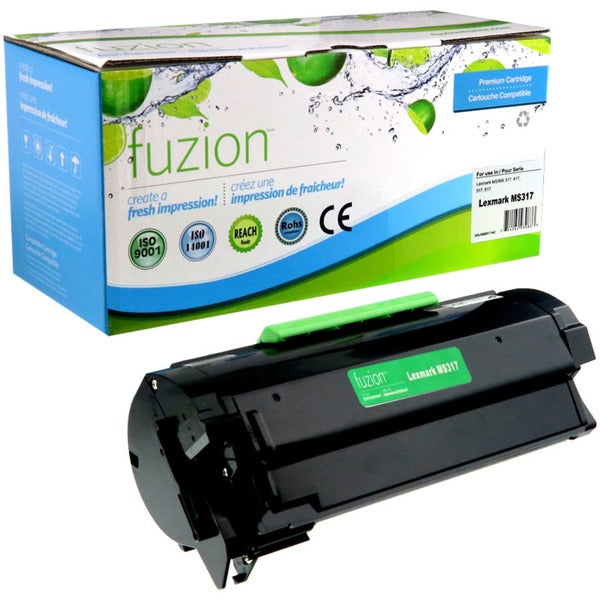fuzion Laser Toner Cartridge 51B000, 51B00A0, 51B1000 - Black - 1 Each - 2500 Pages