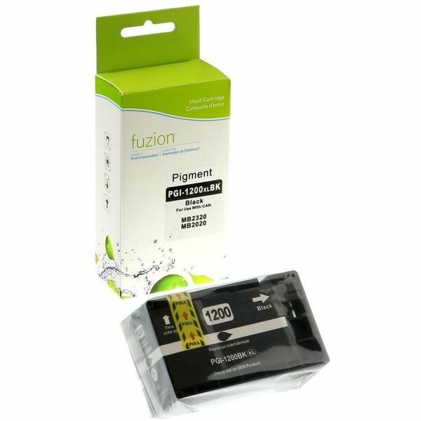 fuzion - Alternative for Canon PGI-1200XL Compatible 2/PK Inkjets - Black - 1200 Pages (Per Cartridge)