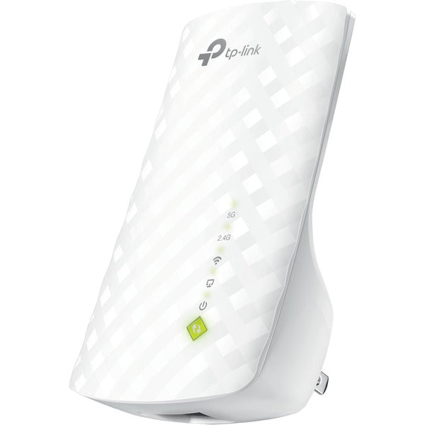TP-Link RE220 Dual Band IEEE 802.11ac 750 Mbit/s Wireless Range Extender - 2.40 GHz, 5 GHz - 3 x Internal Antenna(s) - Internal - 1 x Network (RJ-45) - Fast Ethernet - 6.50 W - Wall Mountable