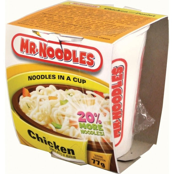 Mr. Noodles Soup - Chicken - Cup - 64 g - 1 / Each