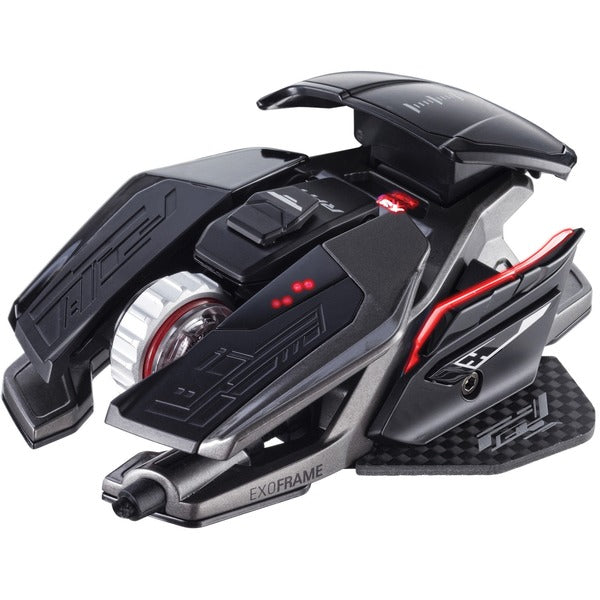 Mad Catz The Authentic R.A.T. Pro X3 Optical Gaming Mouse - Optical - Cable - 1 - USB 2.0 - 16000 dpi - Scroll Wheel
