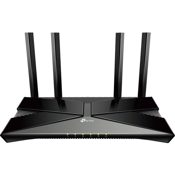 TP-Link Archer AX20 Wi-Fi 6 IEEE 802.11ax Ethernet Wireless Router - Dual Band - 2.40 GHz ISM Band - 5 GHz UNII Band - 4 x Antenna(4 x External) - 230.40 MB/s Wireless Speed - 4 x Network Port - 1 x Broadband Port - USB - Gigabit Ethernet - VPN Supported