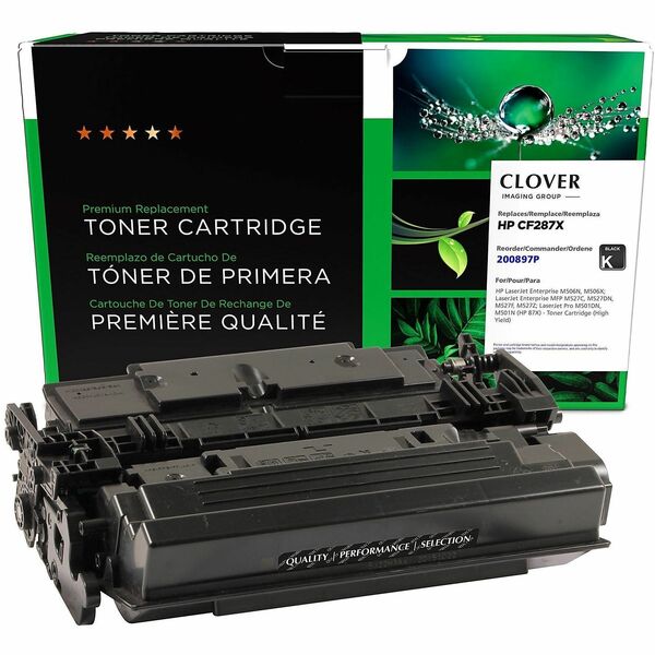 Office Depot&reg; Remanufactured Black High Yield Toner Cartridge Replacement For HP 87X, OD87X - 18000 Pages