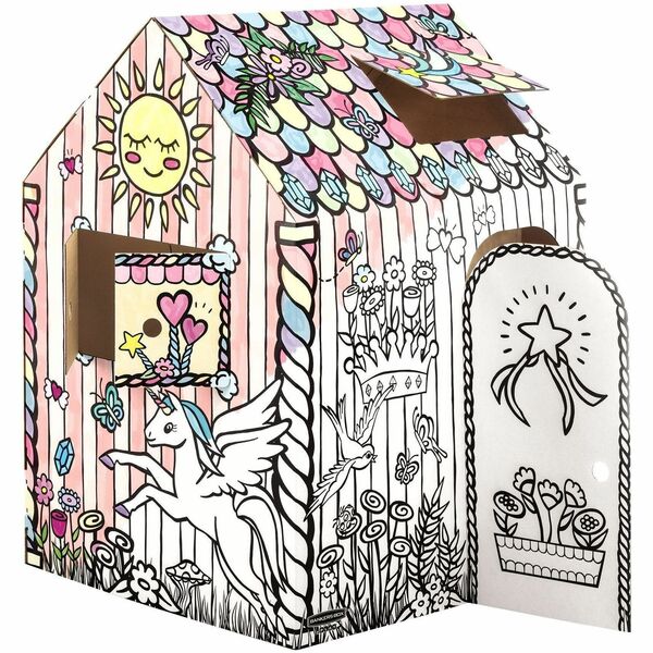 Bankers Box At Play Unicorn Playhouse, 1Pk - White