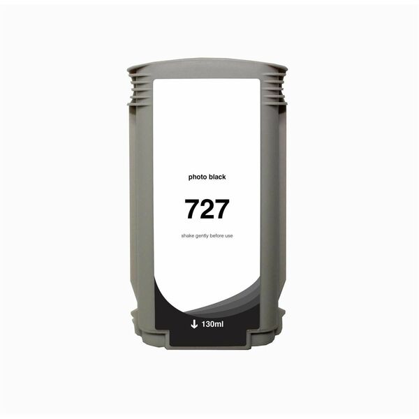 Clover Technologies Inkjet Ink Cartridge 727 (B3P23A) - Photo Black Each - 130 mL