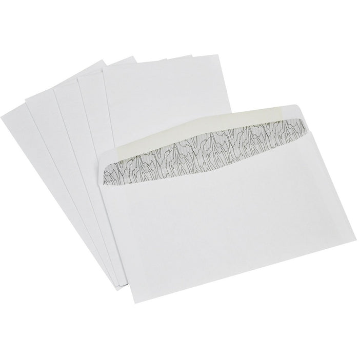 Supremex Security Envelope - Security - #8 - 6 1/2" (165.10 mm) Width x 3 5/8" (92.07 mm) Length - 24 lb (10886.22 g) - White Wove - 1000 Box