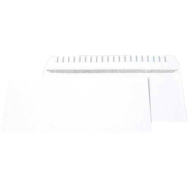 Supremex Peel & Seal Envelope - Security - #10 - 9 1/2" Width x 4 1/8" Length - 24 lb - Peel & Seal - 500 / Box - White