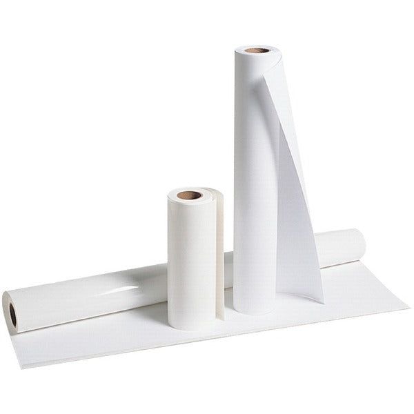 SELECTSOURCE Premium Bond Plotting Paper Roll - 24" (609.60 mm) x 150 ft (45.72 m) - 20 lb (9071.85 g) Basis Weight - White - 4 / Box