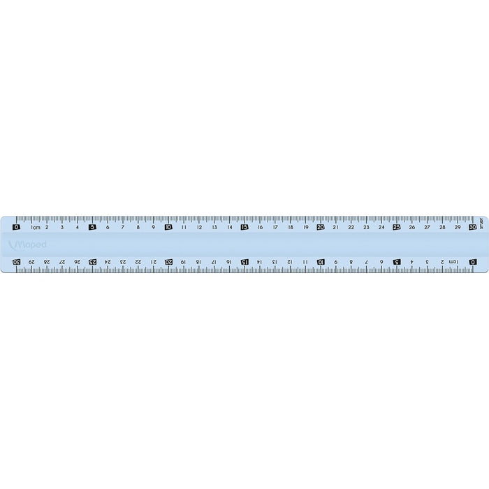 Maped Ruler - 30 cm Length - 1 Each