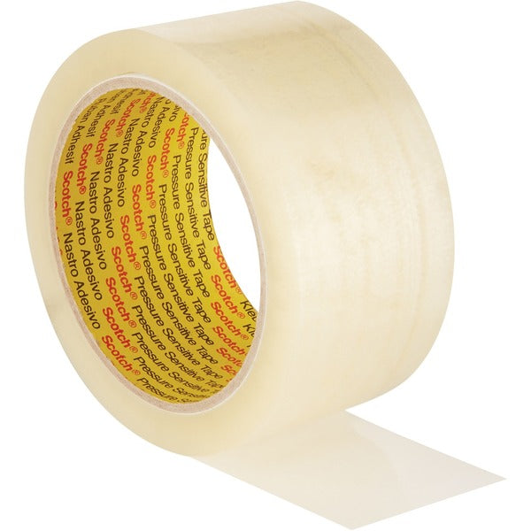 3M Scotch&reg; Packaging Tape - 109.4 yd (100 m) Length - 1 Each - Clear