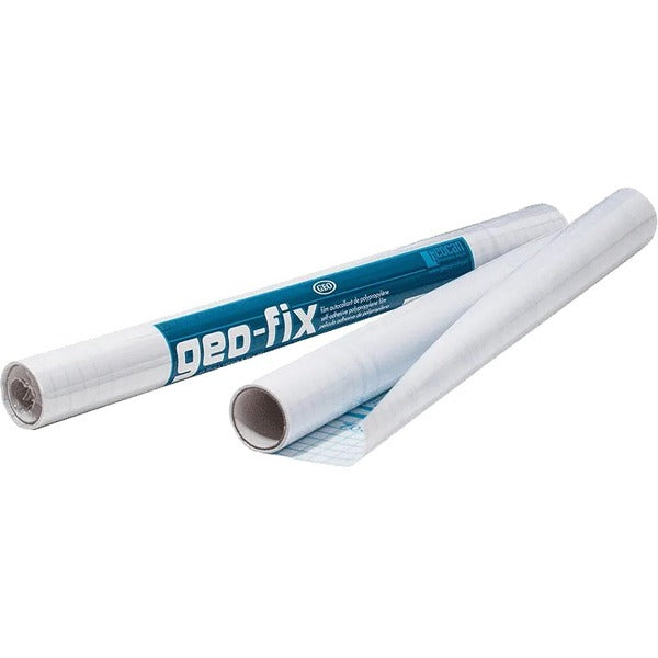 GEO Geo-Fix Adhesive Film - 5 ft (1.5 m) Length x 18" (457.2 mm) Width - Transparent - 1 Each