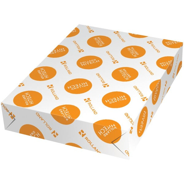 Rolland Multipurpose 30% Recycled Paper - White - 96 Brightness - Letter - 8 1/2" (215.90 mm) x 11" (279.40 mm) - 20 lb (9071.85 g) Basis Weight - White - 500 / Pack