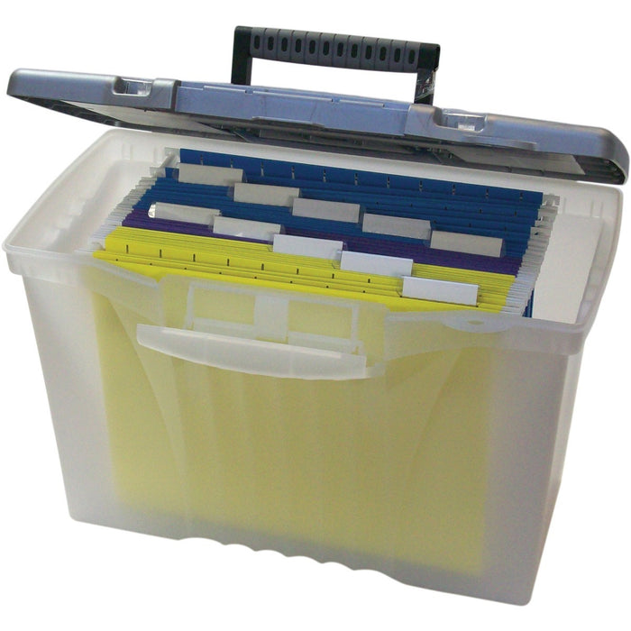Storex Letter, Legal Box File - 8 1/2" (215.90 mm) x 11" (279.40 mm), 8 1/2" (215.90 mm) x 14" (355.60 mm) - White - 1 Each