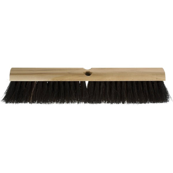 Atlas Graham 24" Tampico/Palmyra Medium Sweep Push Broom - Palmyra, Tampico Bristle - 1 Each