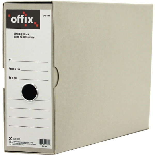 Offix Legal Recycled Box File - 8 1/2" (215.90 mm) x 14" (355.60 mm) - 100% Recycled - 6 / Pack