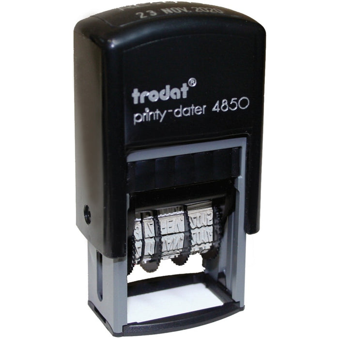 Printy Dater 4850L Self-Inking Pocket Dater - French - Date Stamp - 1 Each