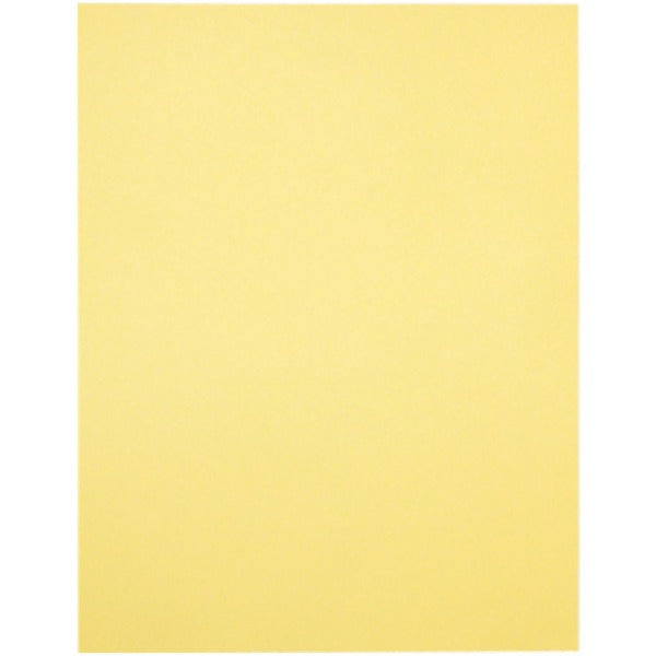 Domtar EarthChoice&reg; Multipurpose Coloured Paper - Letter - 8 1/2" x 11" - 24 lb Basis Weight - 500 / Pack - Canary