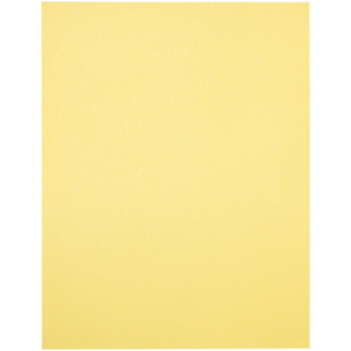Domtar EarthChoice&reg; Multipurpose Coloured Paper - Letter - 8 1/2" (215.90 mm) x 11" (279.40 mm) - 24 lb (10886.22 g) Basis Weight - Canary - 500 / Pack