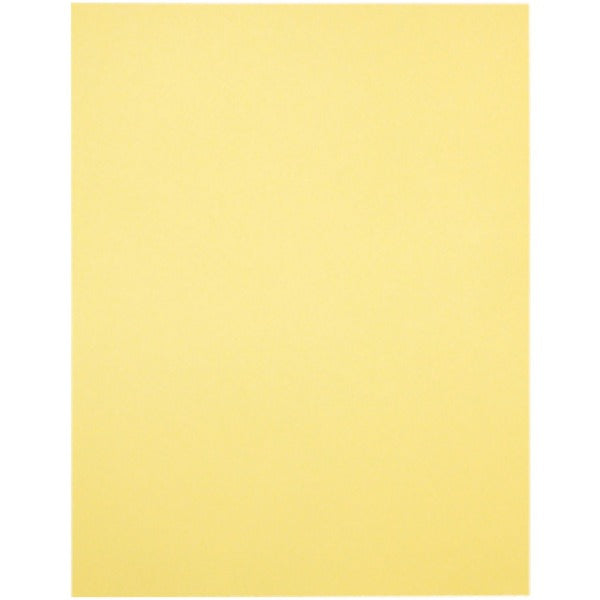 Domtar EarthChoice&reg; Multipurpose Coloured Paper - Letter - 8 1/2" (215.90 mm) x 11" (279.40 mm) - 24 lb (10886.22 g) Basis Weight - Canary - 500 / Pack