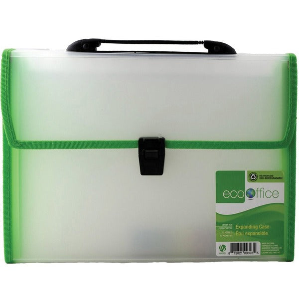 EcoOffice Letter Expanding File - 8 1/2" (215.90 mm) x 11" (279.40 mm) - 13 Pocket(s) - 1 Each