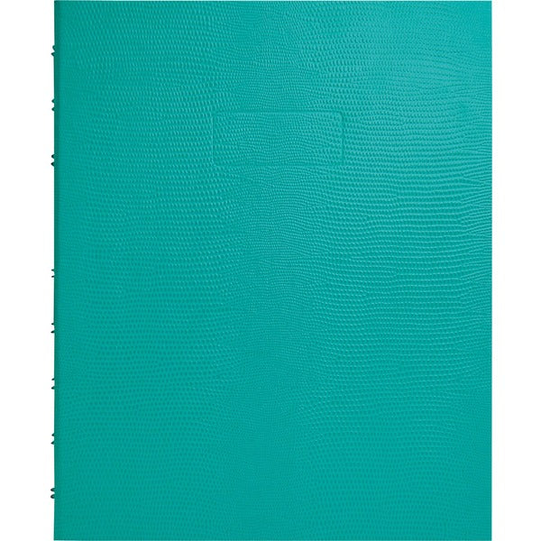 Blueline MiracleBind&trade; Notebook - 150 Pages - Twin Wirebound - Ruled Margin - 9 1/4" x 7 1/4" - Micro Perforated, Self-adhesive Tab, Index Sheet, Storage Pocket - Recycled - 1 Each